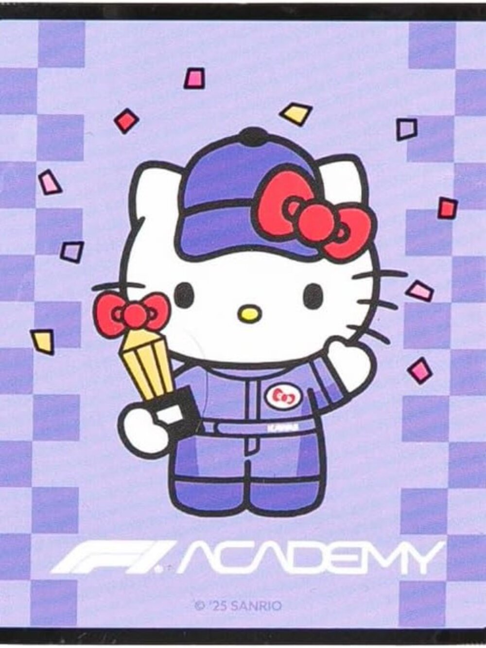 F1 Academy x Hello Kitty Sticker Pack, Multicolor, One Size